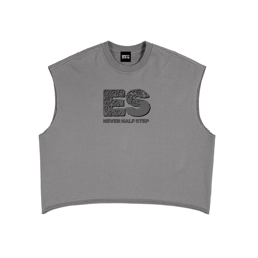 ES Logo French Terry Boxy Tank Top
