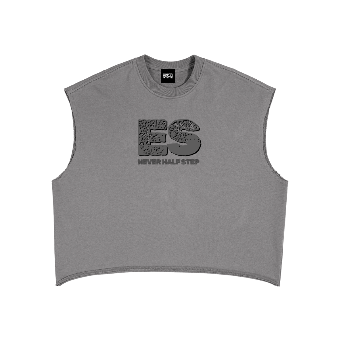 ES Logo French Terry Boxy Tank Top