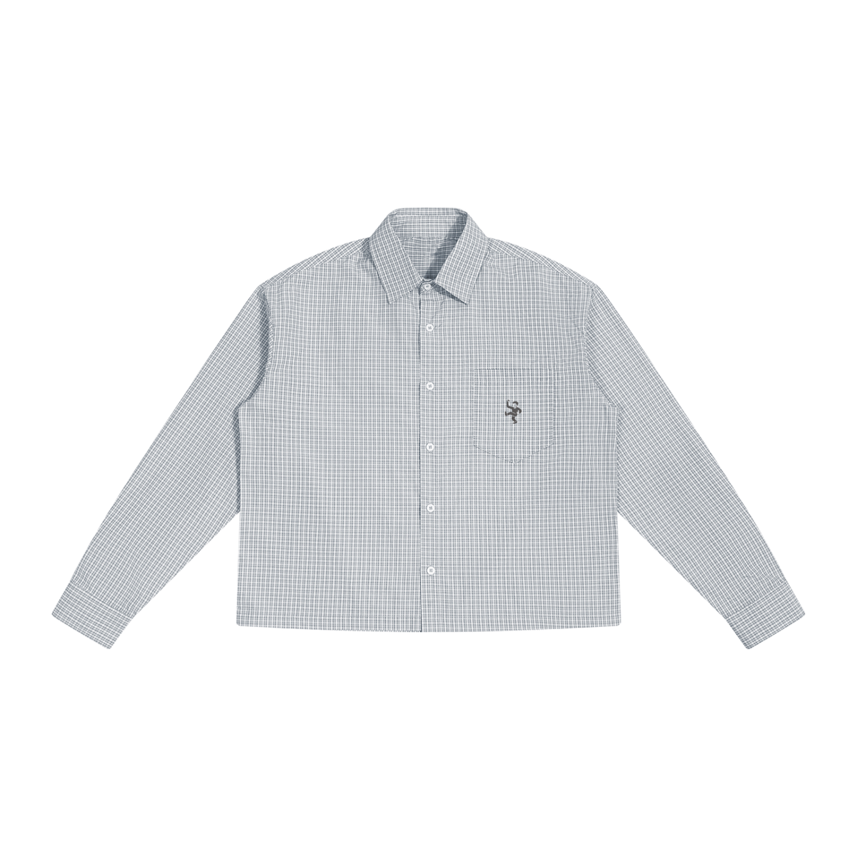 Empty State Unisex Boxy Plaid Long Sleeve Shirt