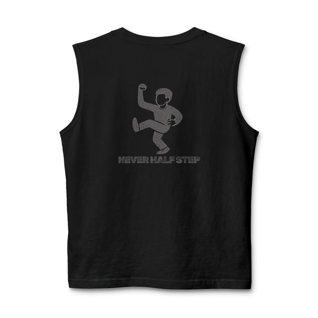 Empty State 'Never Half Step' Muscle Tank | Graphic Athletic Tank Top