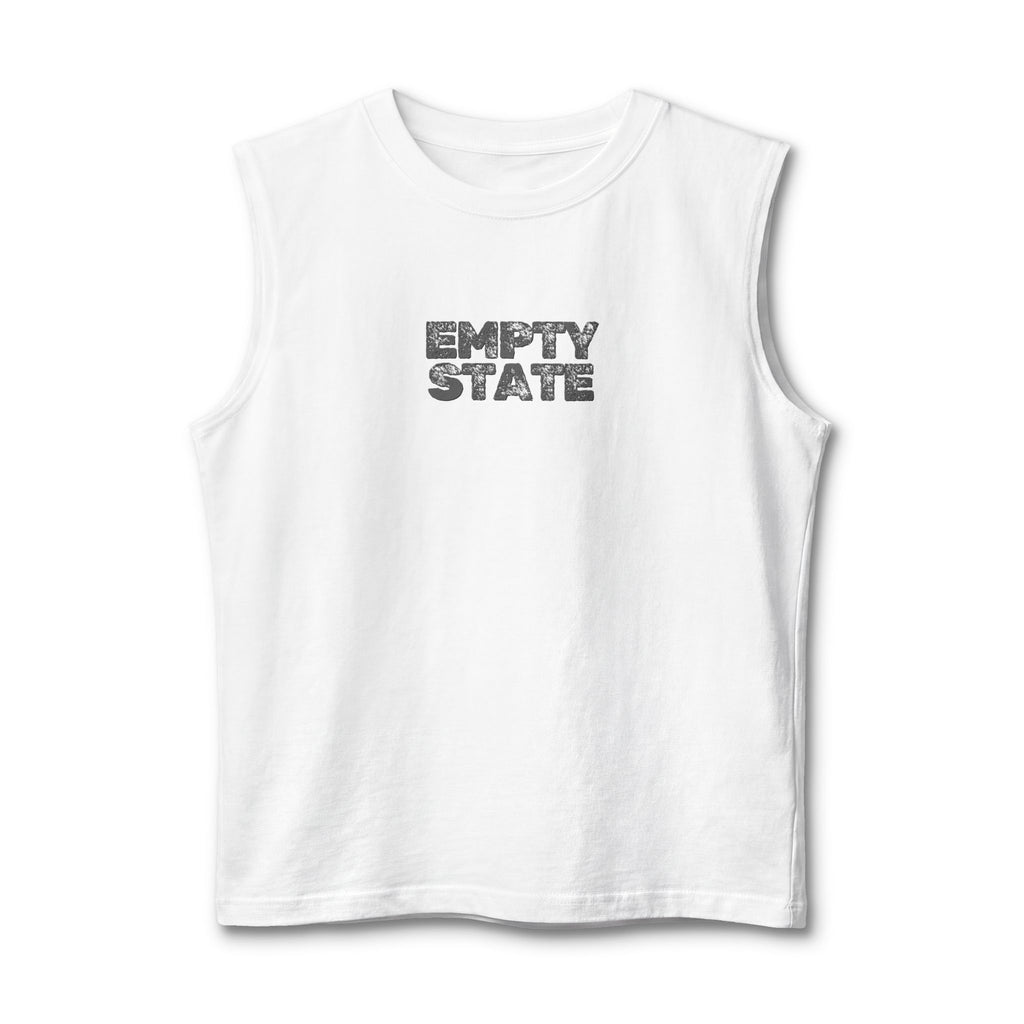 Empty State 'Never Half Step' Muscle Tank | Graphic Athletic Tank Top