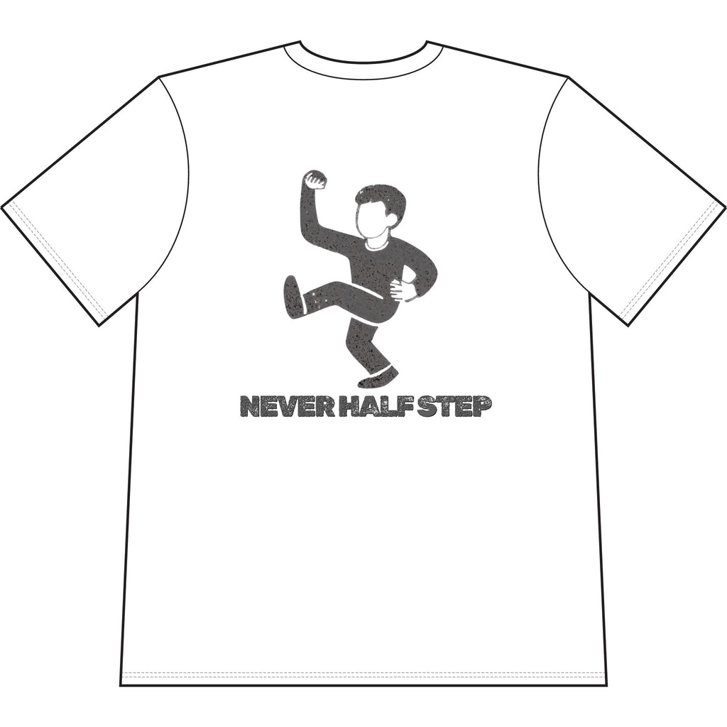 Empty State 'Never Half Step' Oversized T-Shirt | Garment-Dyed Vintage Streetwear