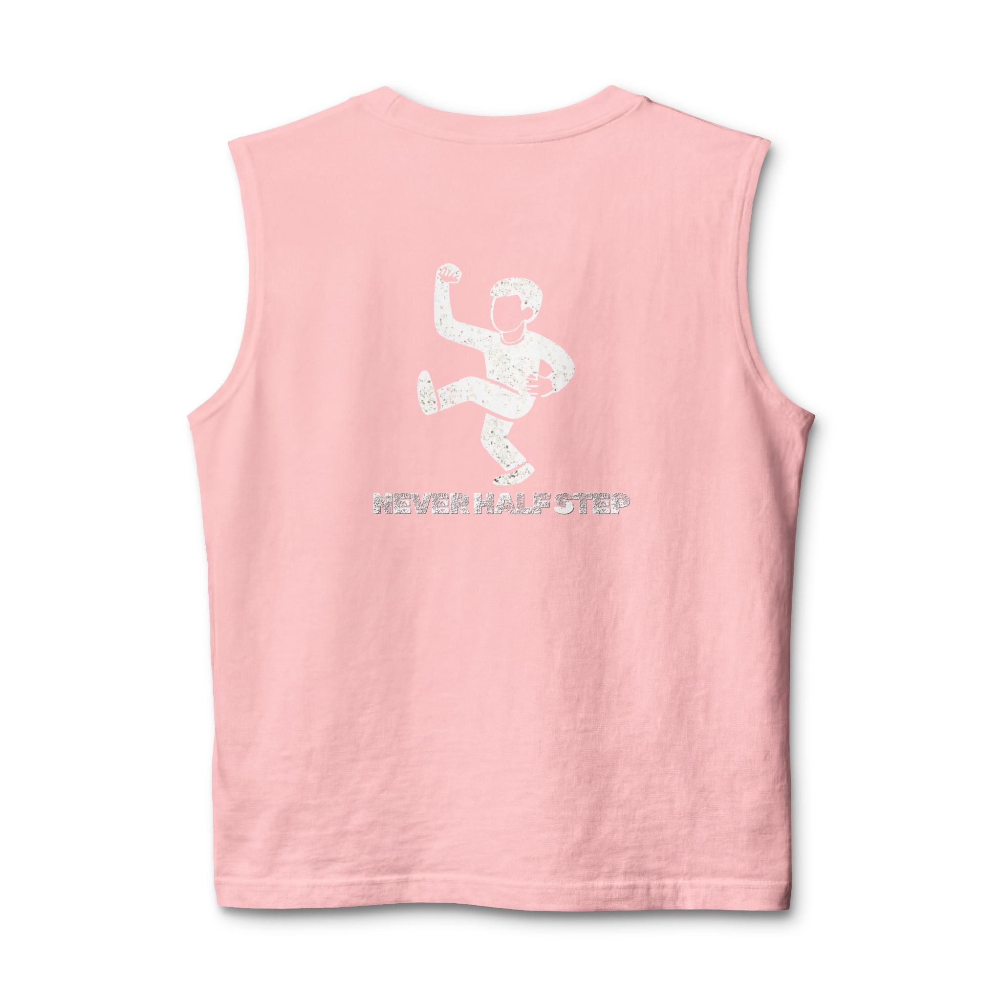 Empty State 'Never Half Step' Muscle Tank | Graphic Athletic Tank Top