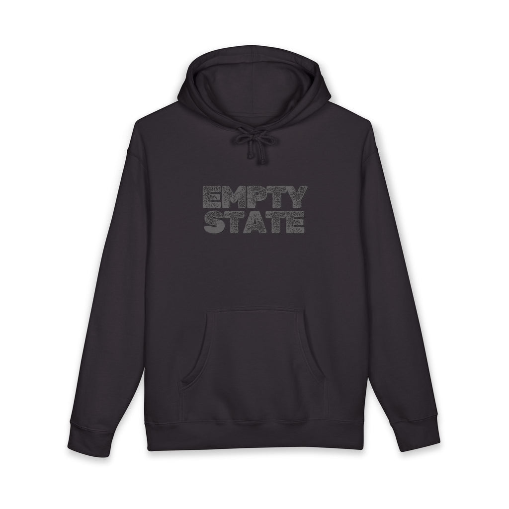 Empty State Hoodie | Distressed Text Graphic Hoodie