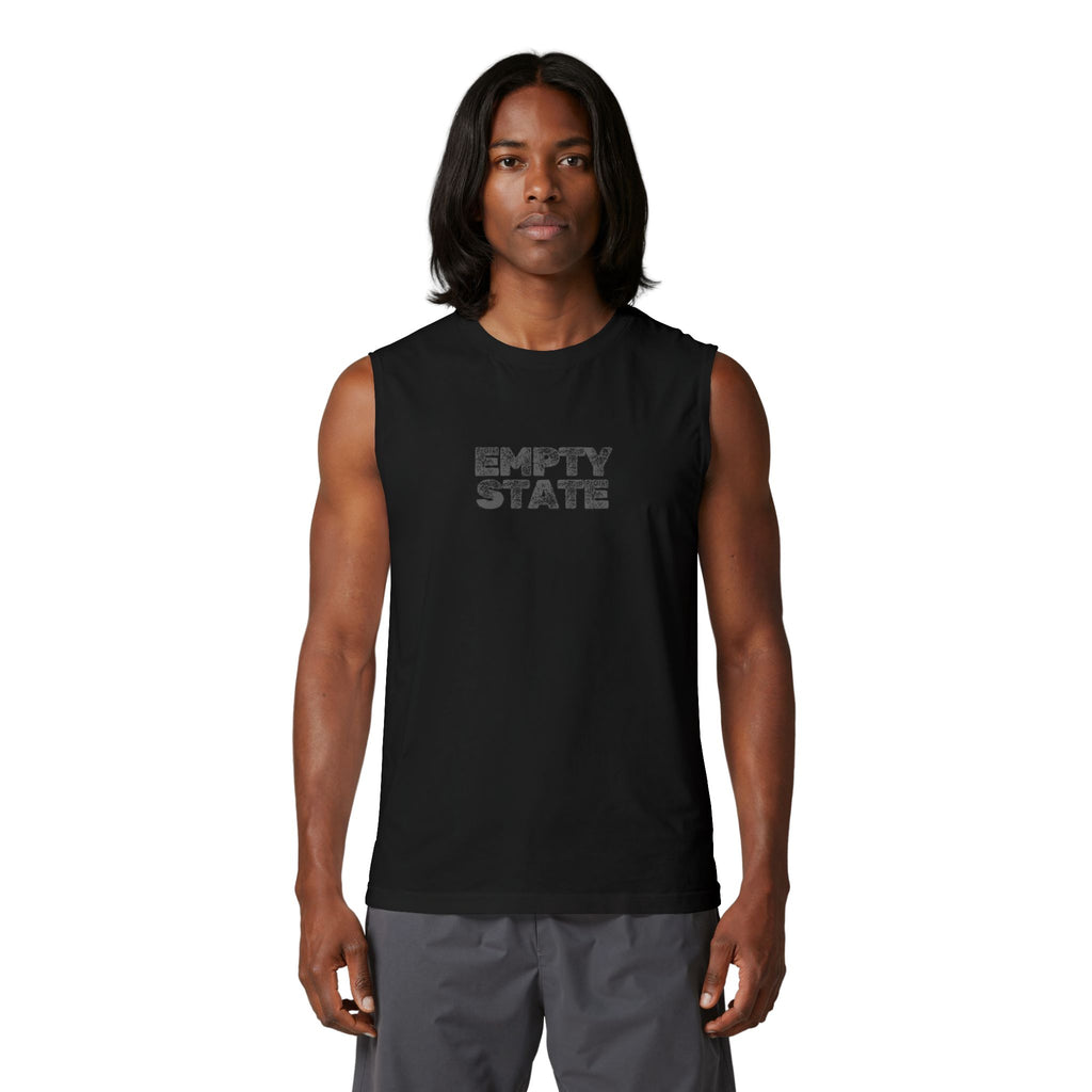 Empty State 'Never Half Step' Muscle Tank | Graphic Athletic Tank Top