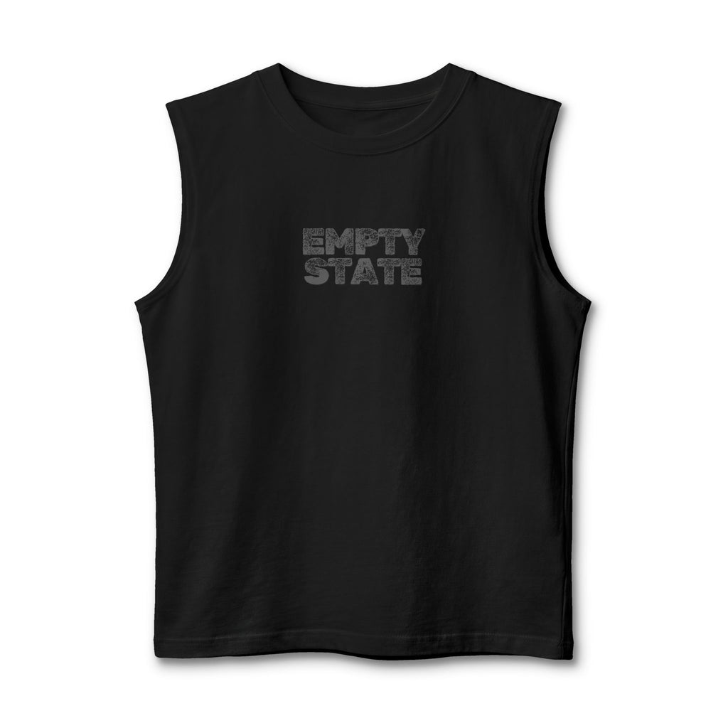 Empty State 'Never Half Step' Muscle Tank | Graphic Athletic Tank Top