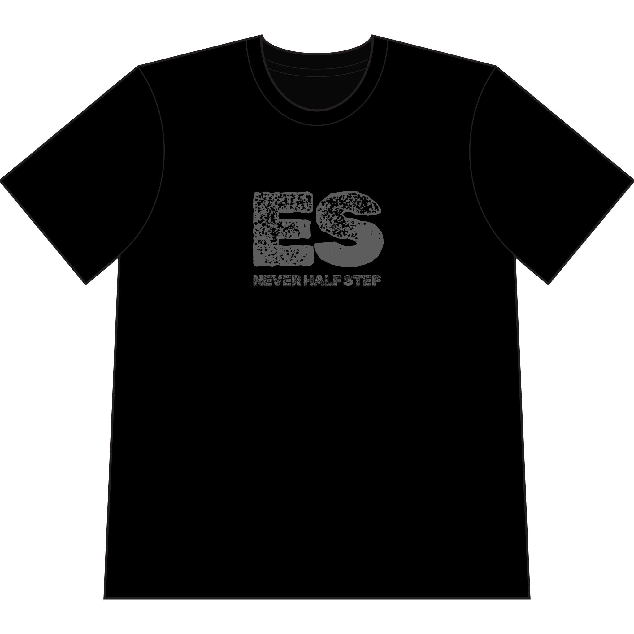 ES 'Never Half Step' Oversized T-Shirt | Garment-Dyed Vintage Streetwear