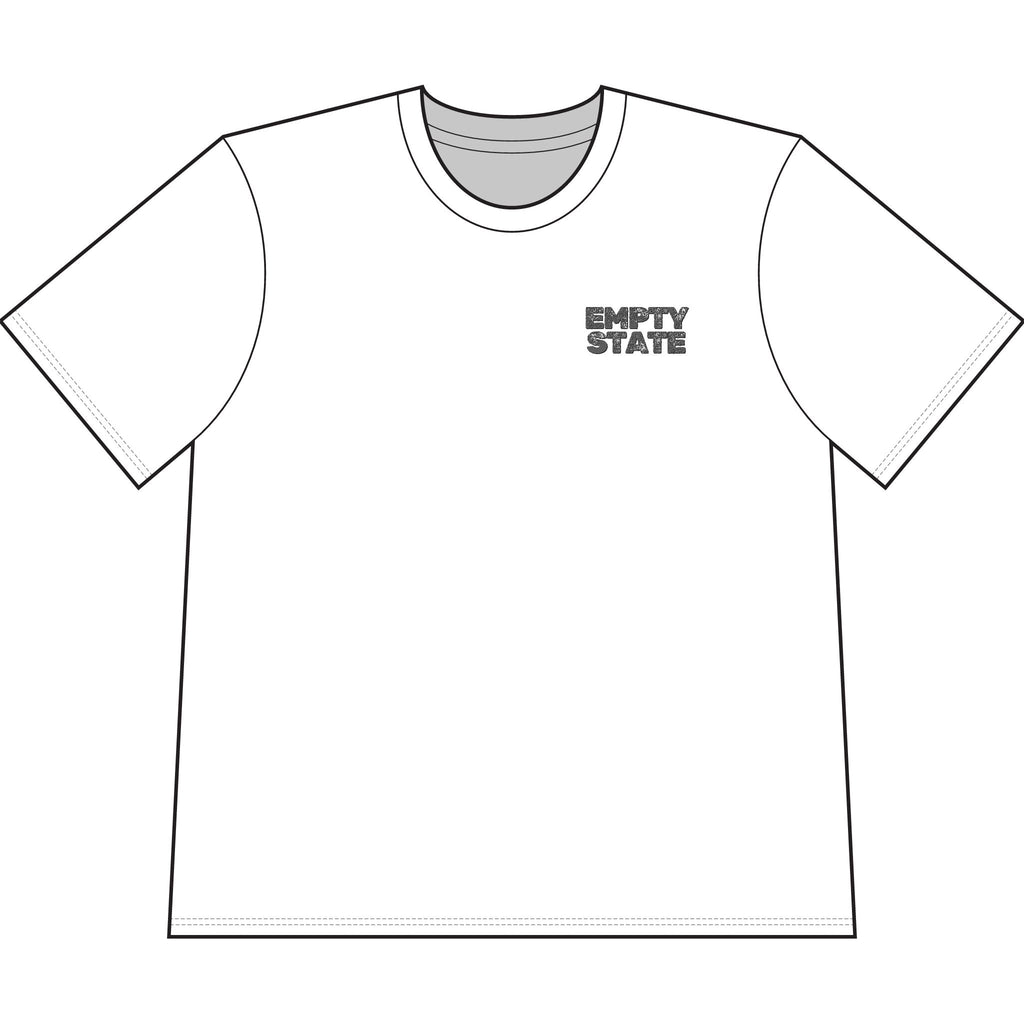 Empty State 'Never Half Step' Cropped T-Shirt | Garment-Dyed Vintage Streetwear