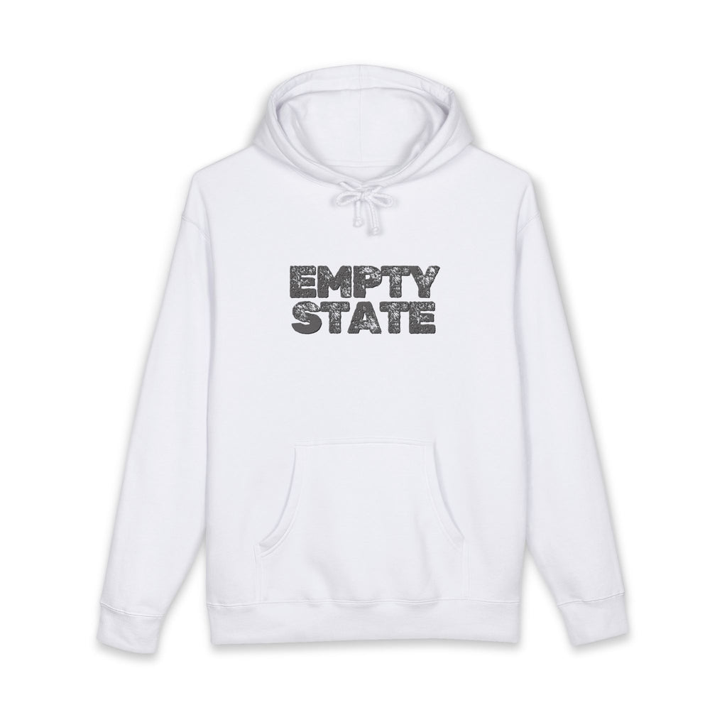Empty State Hoodie | Distressed Text Graphic Hoodie