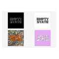 Empty State Sticker Sheet | Camouflage, Pastel Pink, Black & White