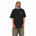 Never Half Step Character T-Shirt | Empty State Chest Logo