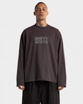 Empty State Long Sleeve Tee | Garment-Dyed Vintage Streetwear