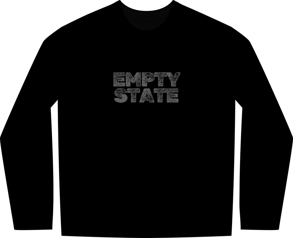 Empty State Long Sleeve Tee | Garment-Dyed Vintage Streetwear