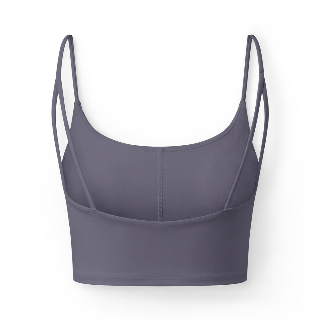 Luxe Crop Bra | Empty State Minimal Graphic