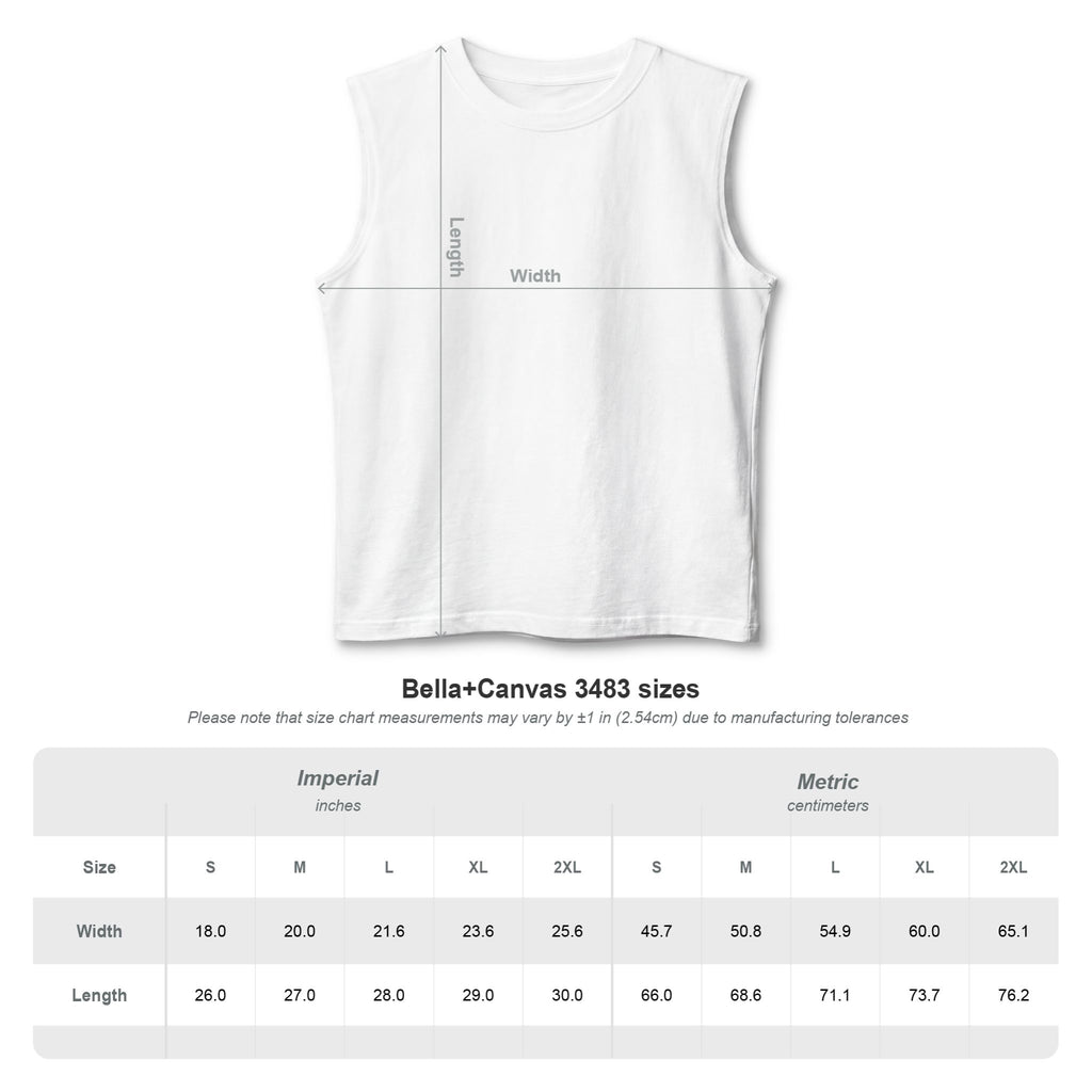 Empty State 'Never Half Step' Muscle Tank | Graphic Athletic Tank Top