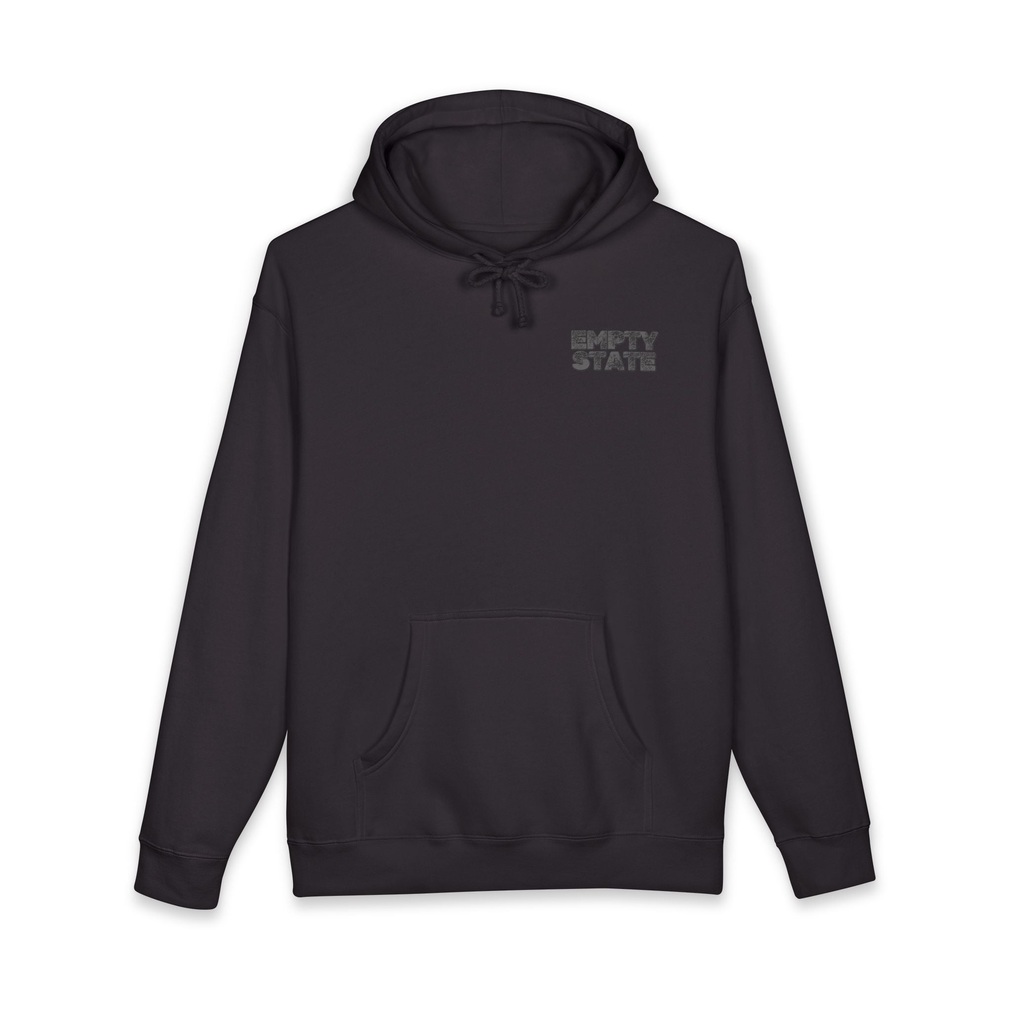 Empty State 'Never Half Step' Hoodie | Distressed Text Graphic Hoodie