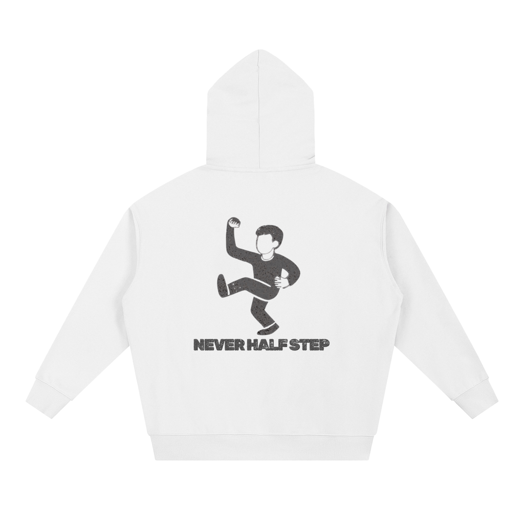 Empty State 'Never Half Step' Essential Heavyweight Hoodie