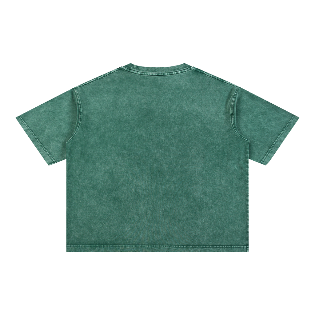Empty State Mineral Wash Boxy Cotton T-Shirt