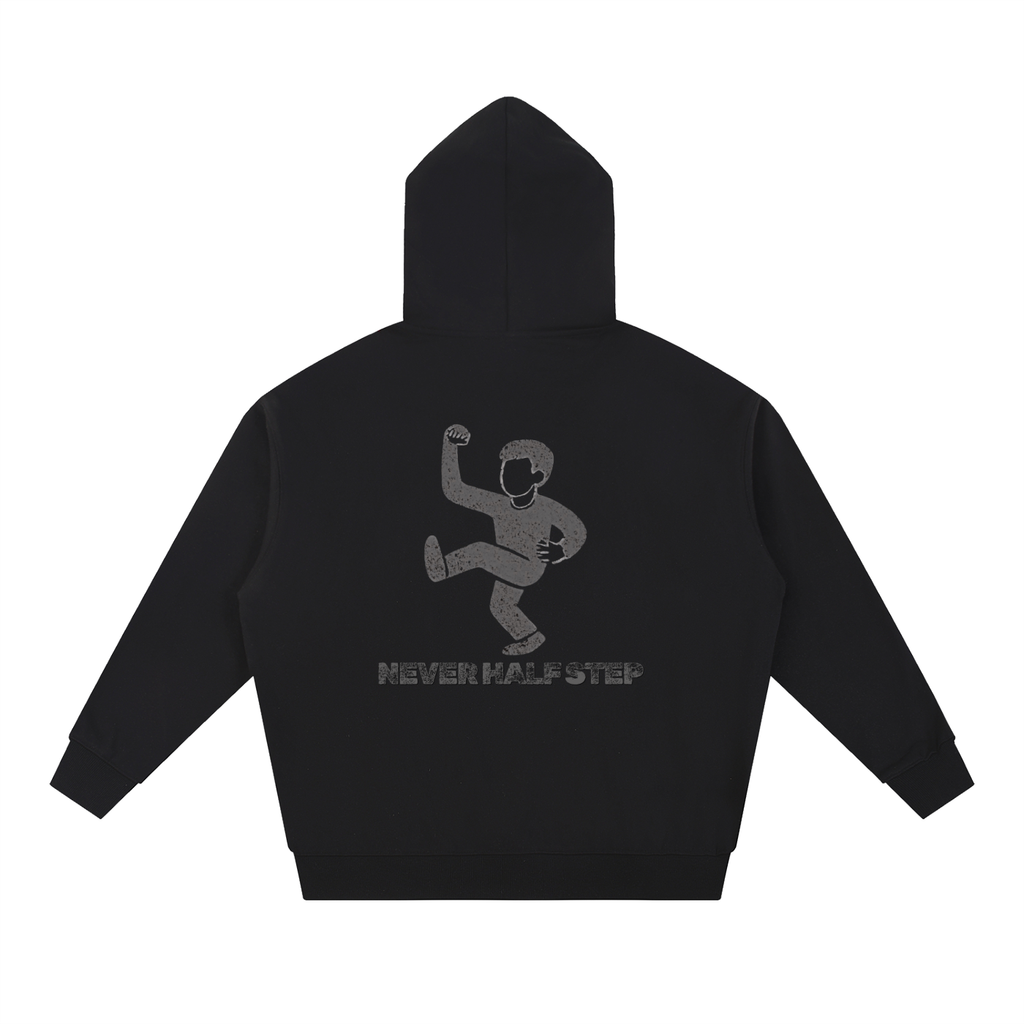 Empty State 'Never Half Step' Essential Heavyweight Hoodie
