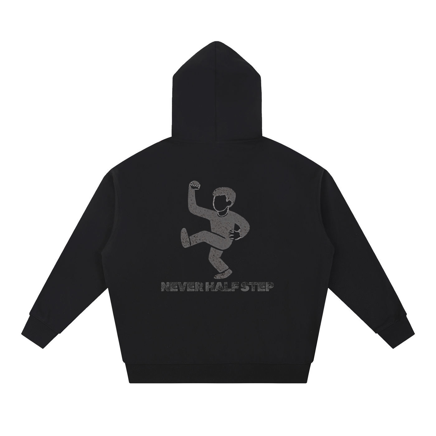 Empty State 'Never Half Step' Essential Heavyweight Hoodie