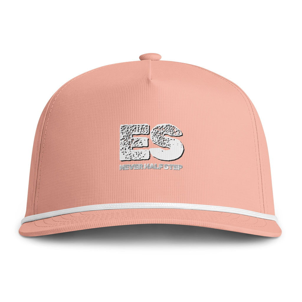 ES 'Never Half Step' Cap | Rope bill hat, distressed sunwashed look
