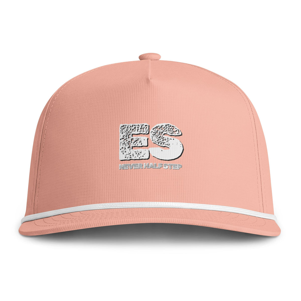 ES 'Never Half Step' Cap | Rope bill hat, distressed sunwashed look