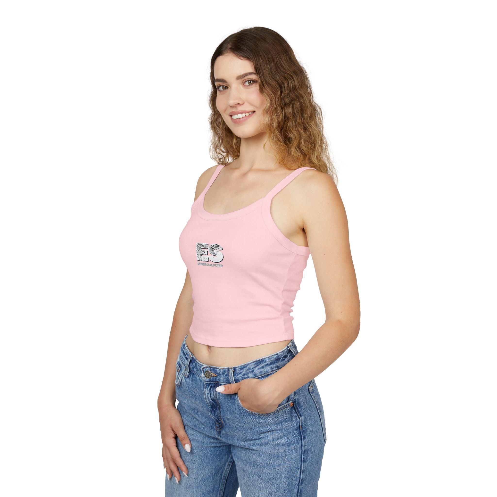 ES 'Never Half Step' Tank Top | Women's Spaghetti Strap Tank