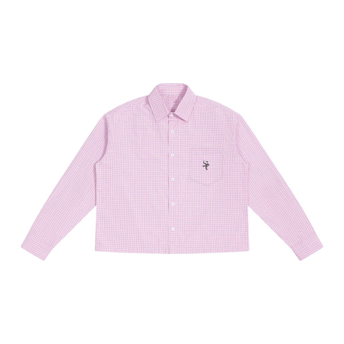 Empty State Unisex Boxy Plaid Long Sleeve Shirt