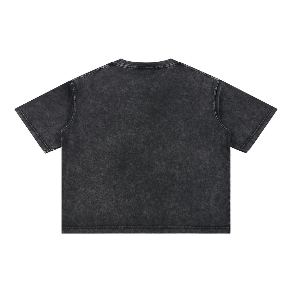 Empty State Mineral Wash Boxy Cotton T-Shirt
