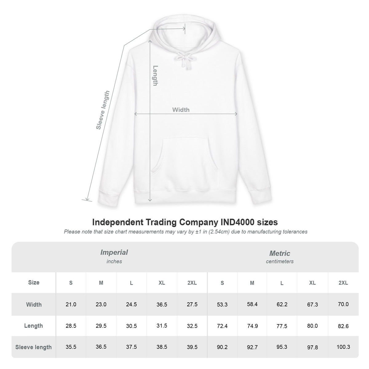 Empty State 'Never Half Step' Hoodie | Distressed Text Graphic Hoodie