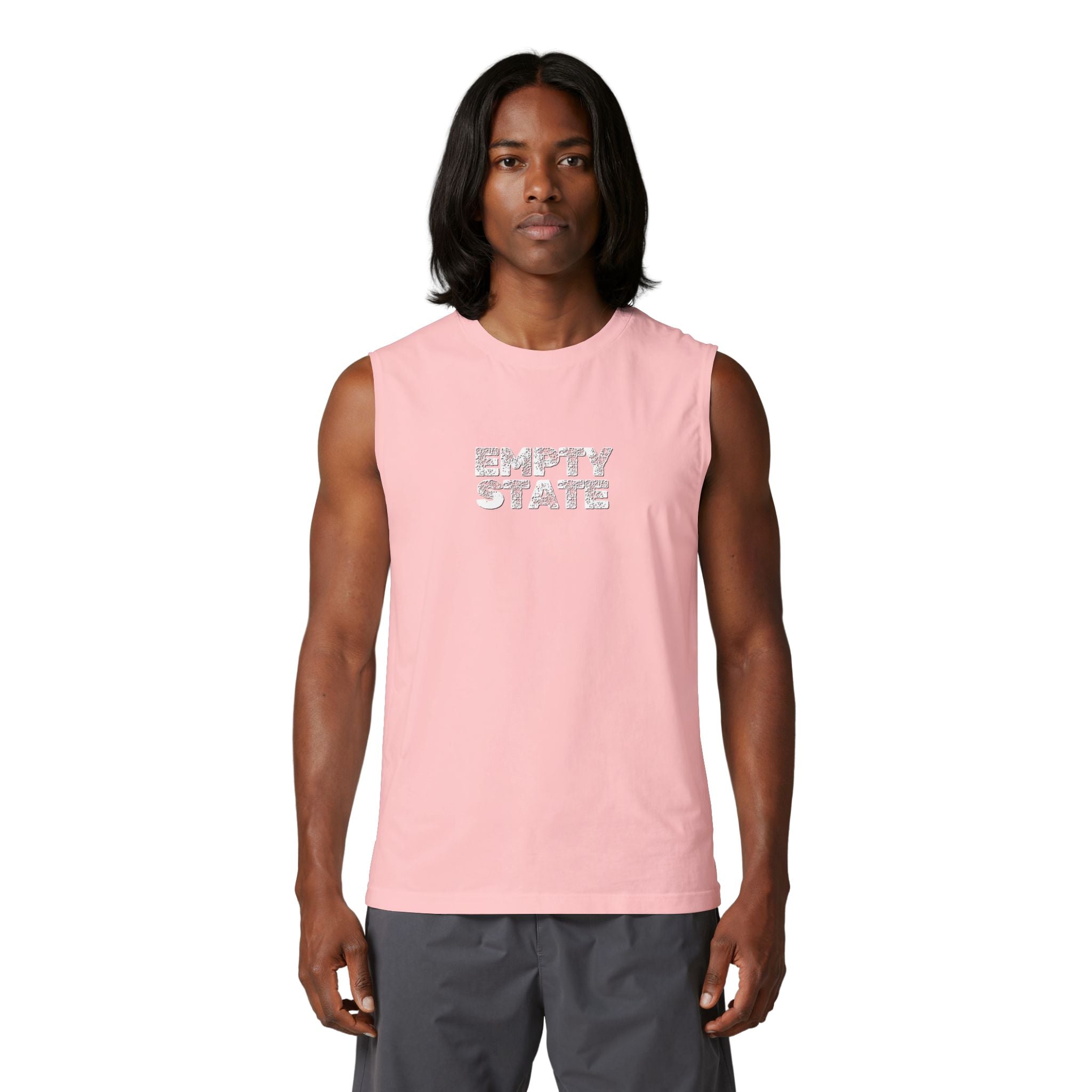 Empty State 'Never Half Step' Muscle Tank | Graphic Athletic Tank Top