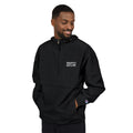 Empty State Packable Anorak Jacket | Minimal White Logo Windbreaker