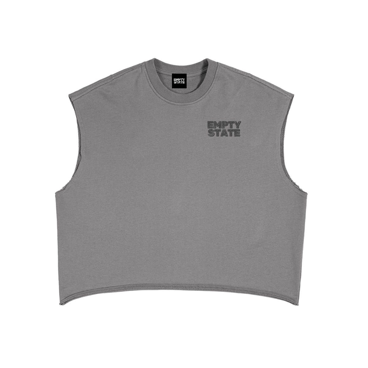 'Never Half Step' French Terry Boxy Tank Top