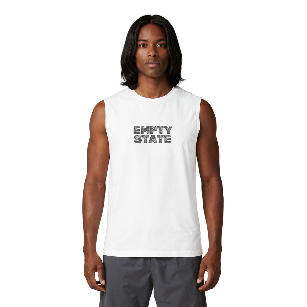 Empty State 'Never Half Step' Muscle Tank | Graphic Athletic Tank Top