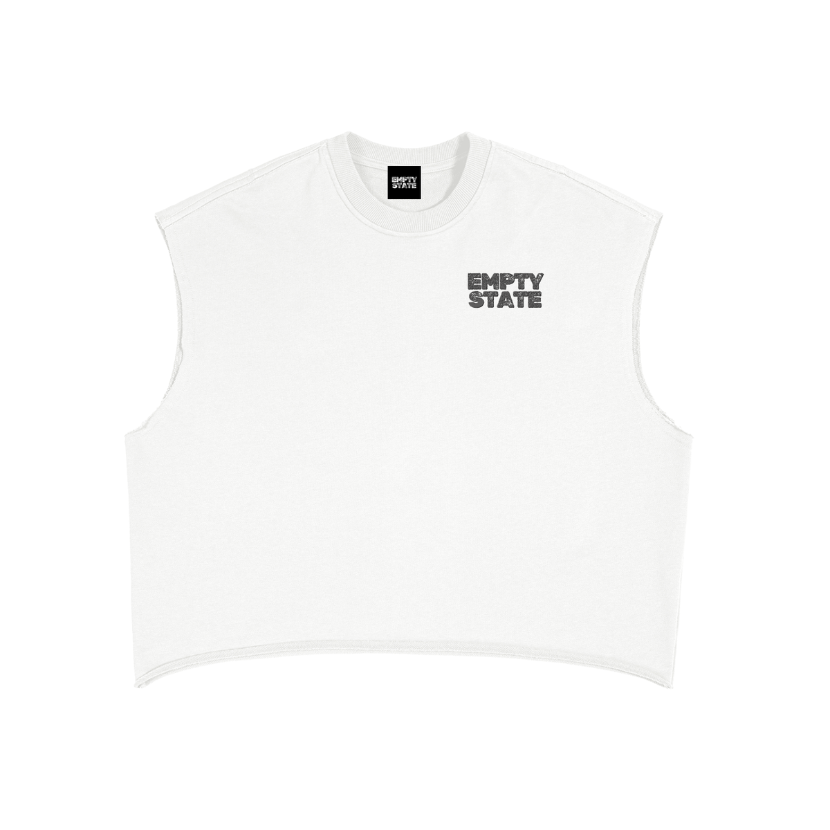'Never Half Step' French Terry Boxy Tank Top