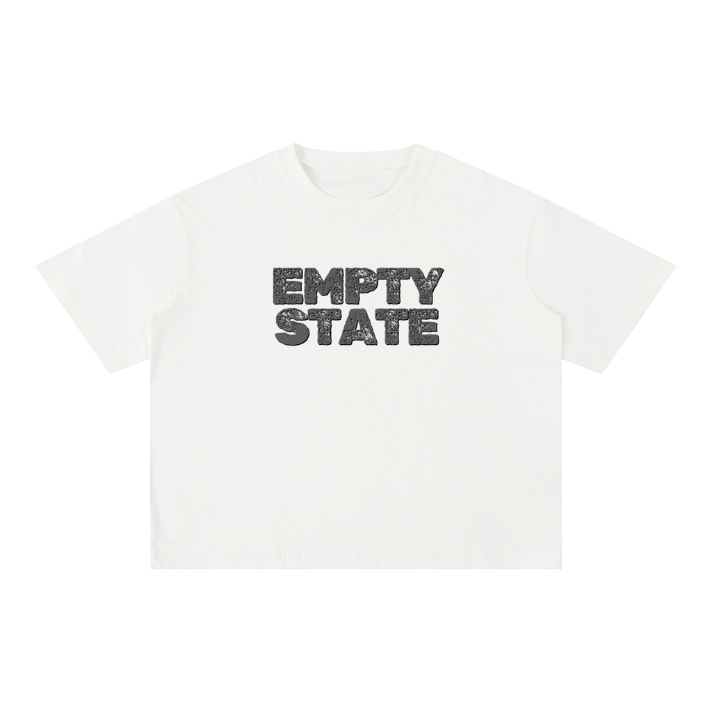 Empty State Mineral Wash Boxy Cotton T-Shirt