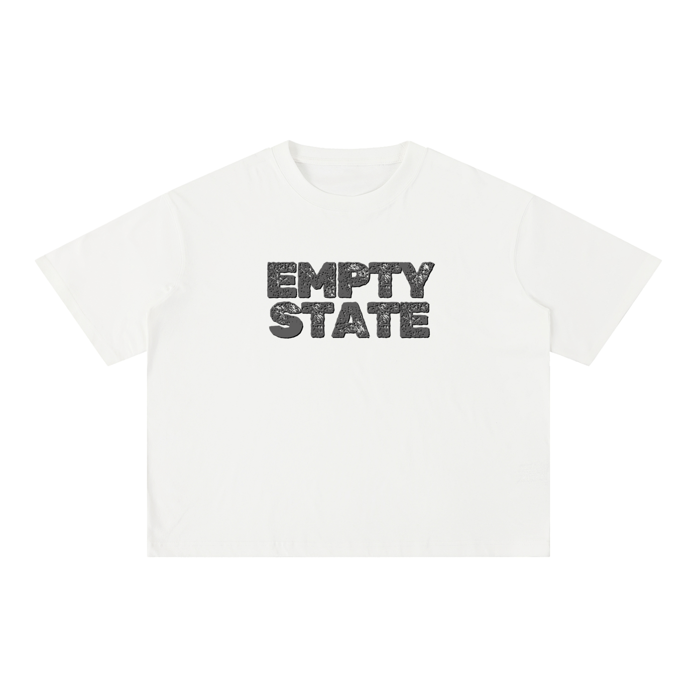 Empty State Mineral Wash Boxy Cotton T-Shirt