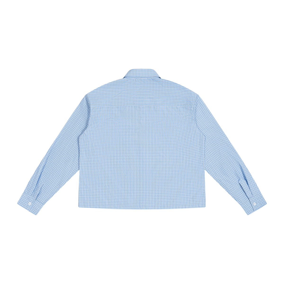 Empty State Unisex Boxy Plaid Long Sleeve Shirt