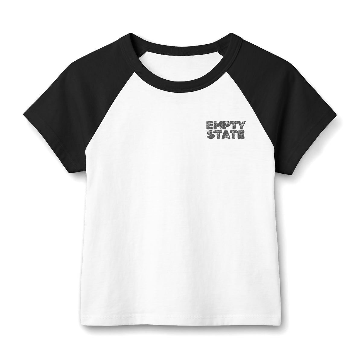 'Never Half Step' Women's Raglan Baby Tee