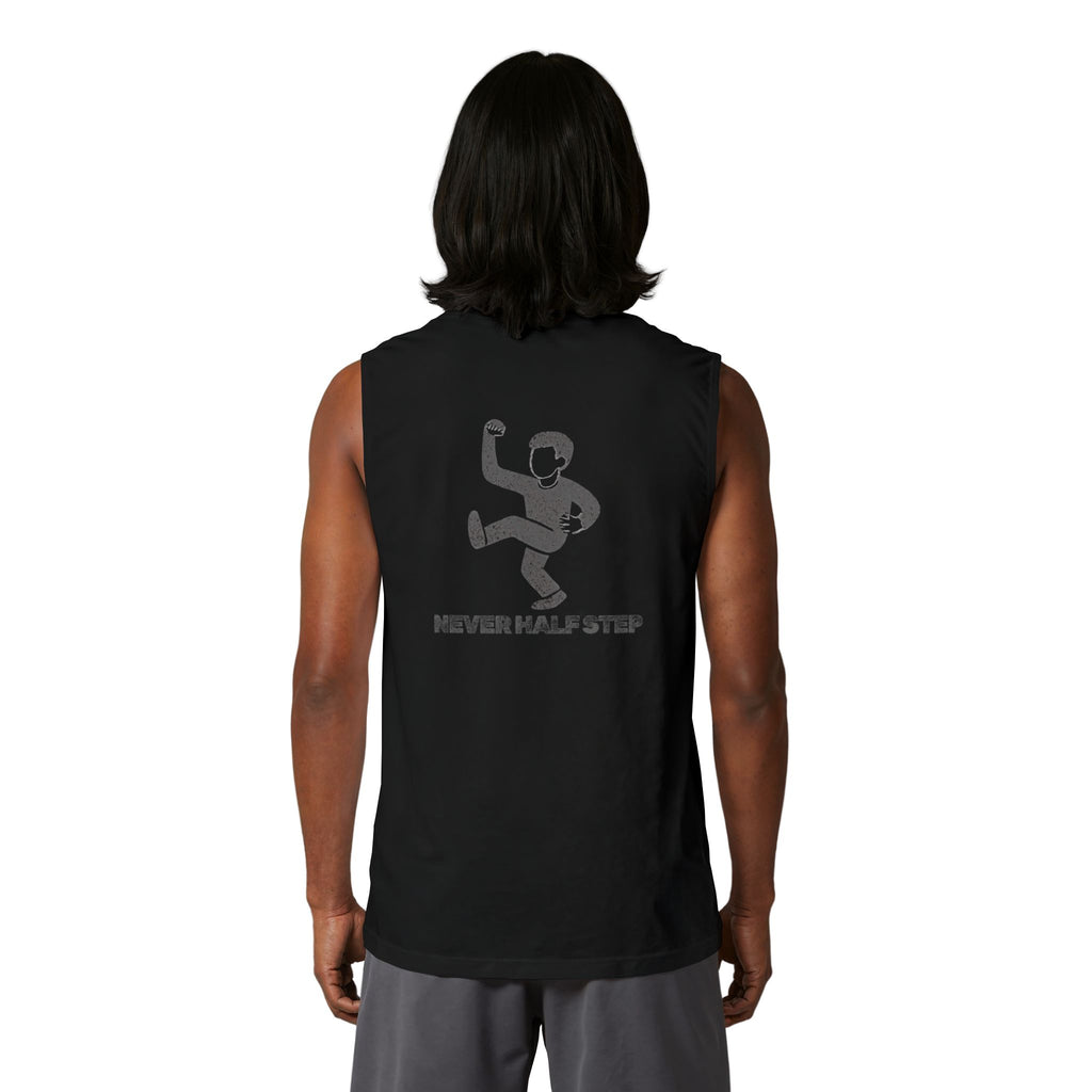 Empty State 'Never Half Step' Muscle Tank | Graphic Athletic Tank Top