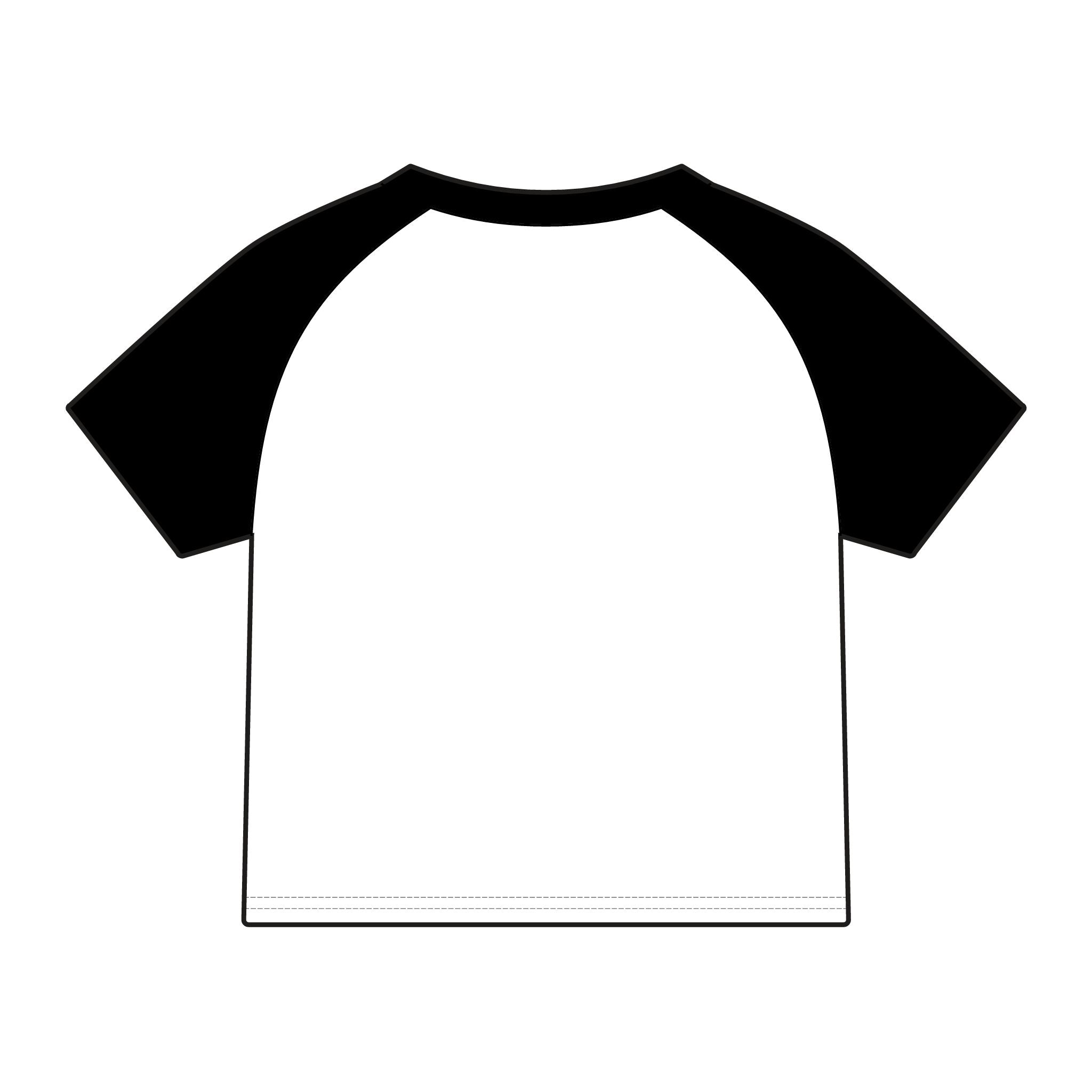 ES 'Never Half Step' Raglan Baby Tee | Women's Micro Rib Tee