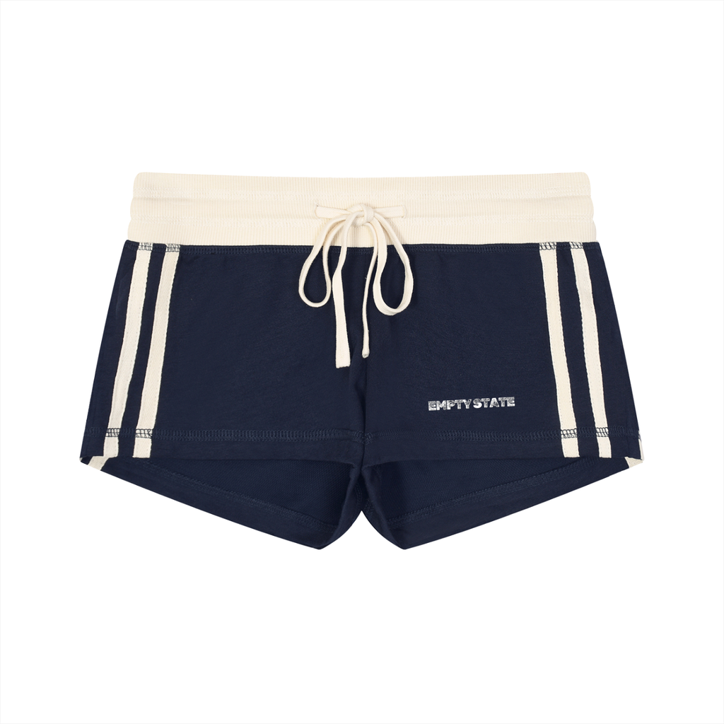 Empty State Women's Contrast Stripe Track Shorts