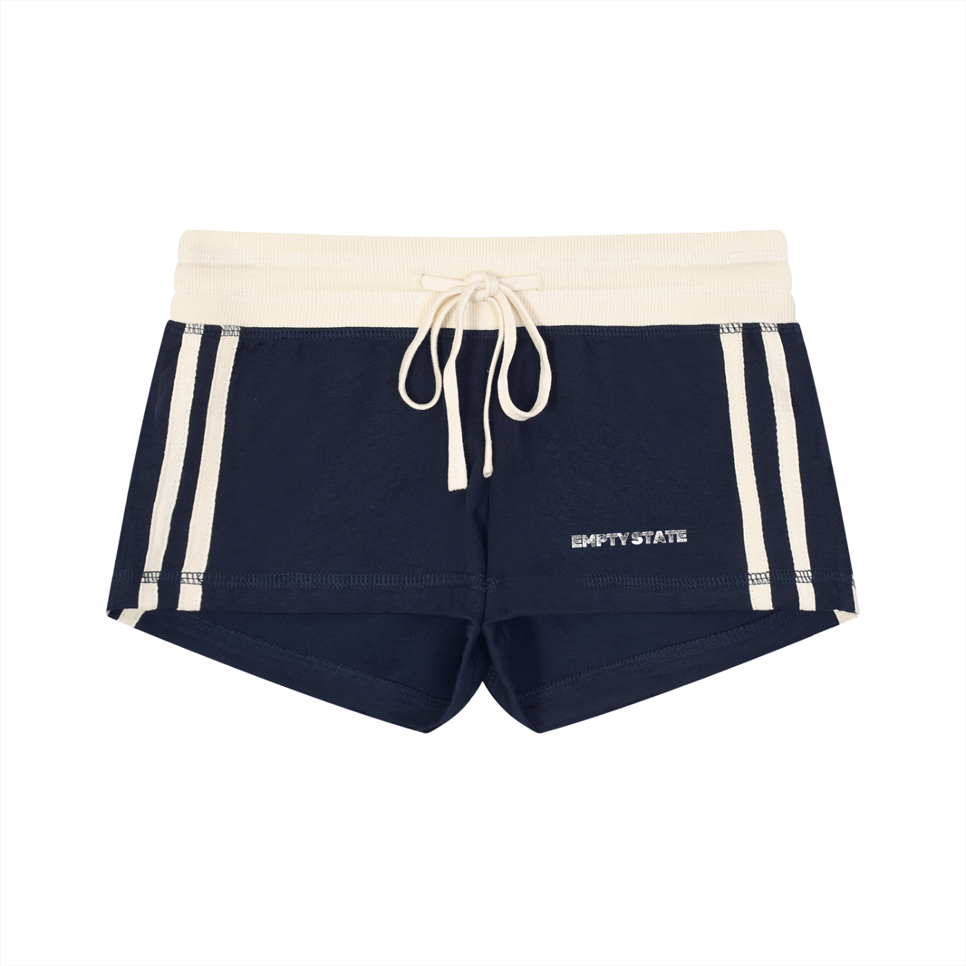Empty State Women's Contrast Stripe Track Shorts