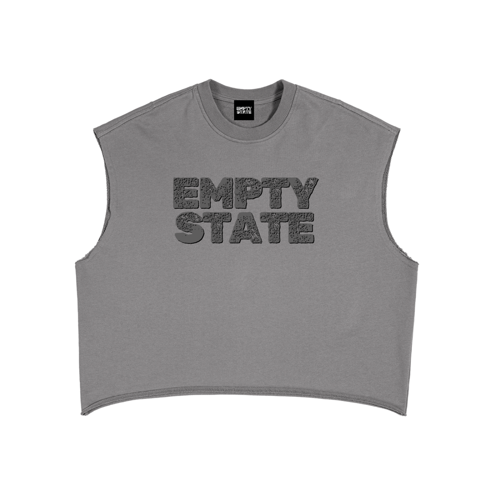 Empty State French Terry Boxy Tank Top