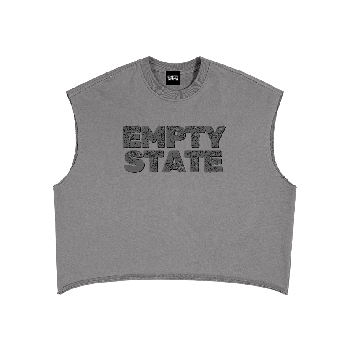 Empty State French Terry Boxy Tank Top