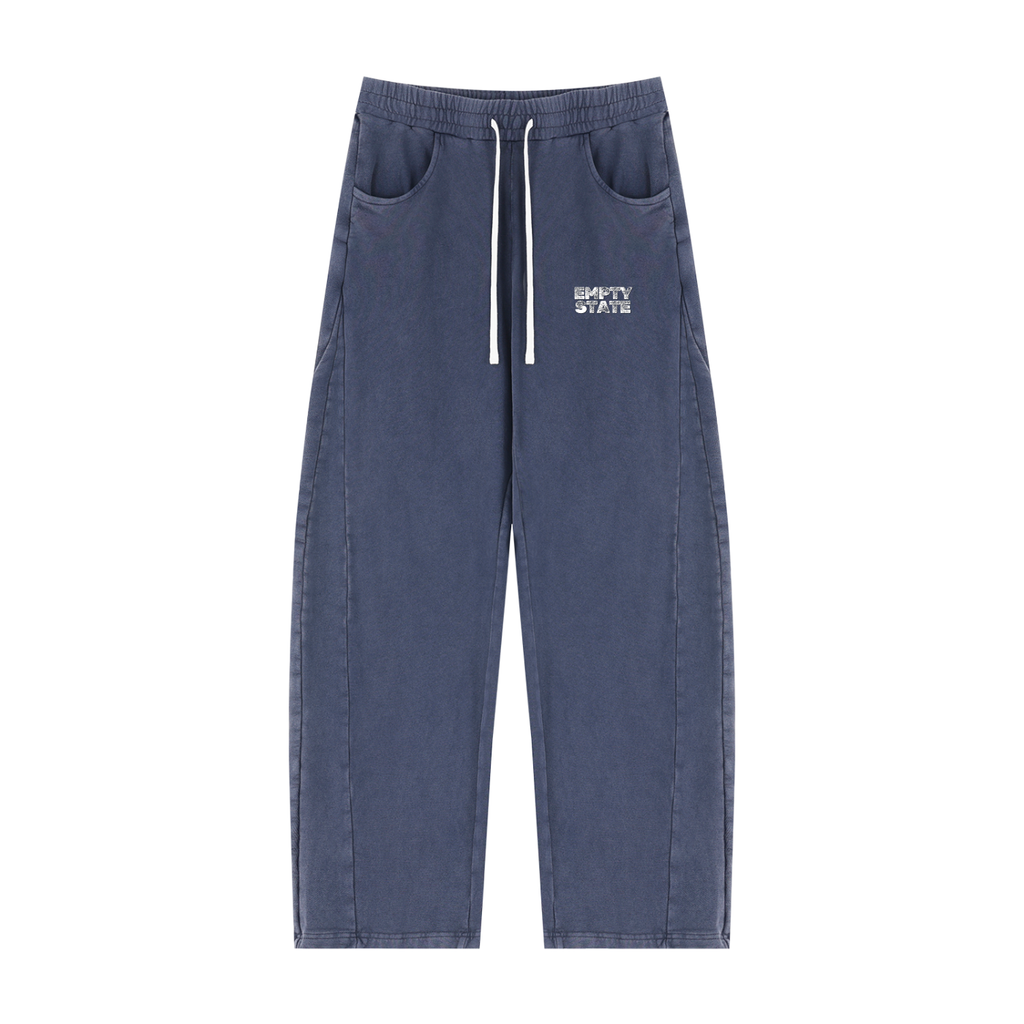 Empty State Unisex Mineral Wash Barrel Sweatpants