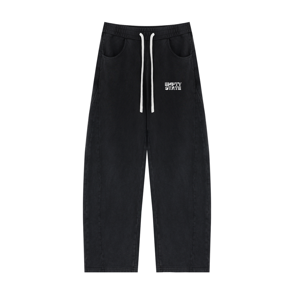Empty State Unisex Mineral Wash Barrel Sweatpants