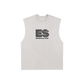 ES 'Never Half Step' Raw Edge Cotton Tank Top