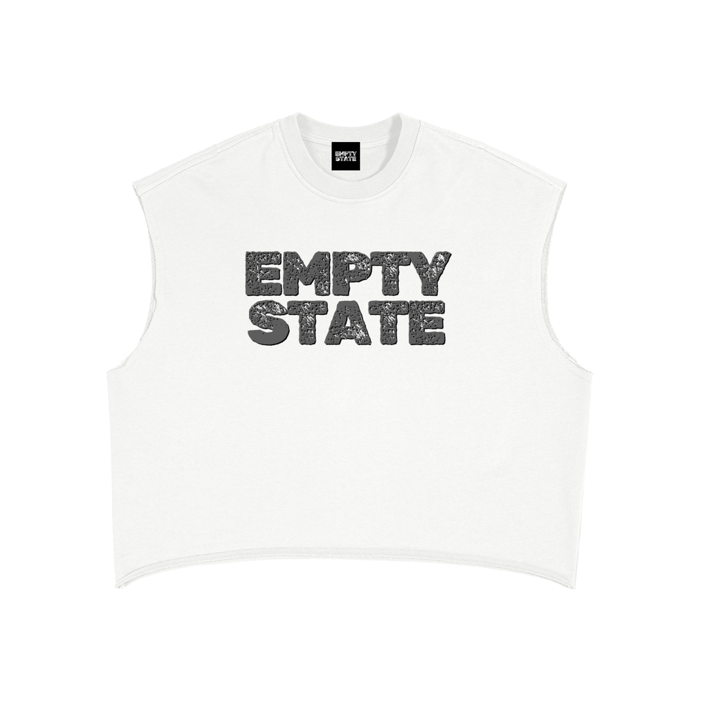 Empty State French Terry Boxy Tank Top
