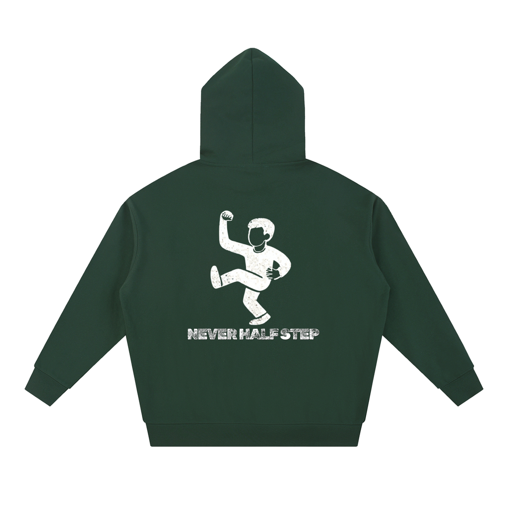 Empty State 'Never Half Step' Essential Heavyweight Hoodie
